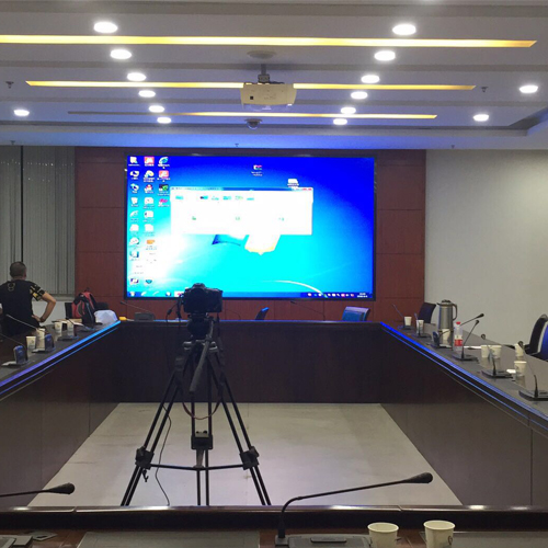 南京南苑街道LDE显示屏会议室